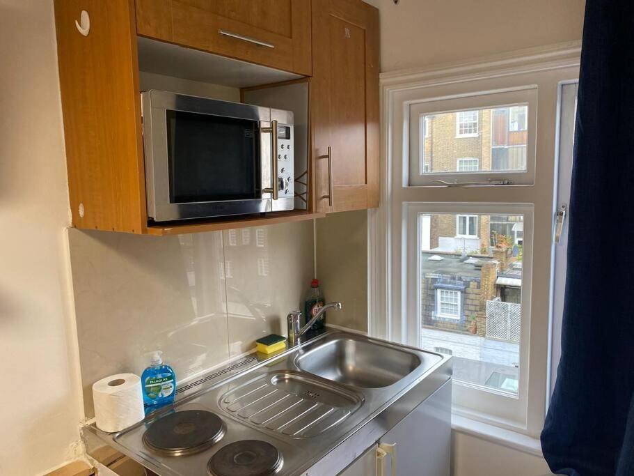 F14- Single Studio Shared Shower/Toilet Near Paddington Londra Dış mekan fotoğraf